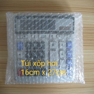 Combo 100 túi chống xốc, túi xốp hơi 16cm x 27cm