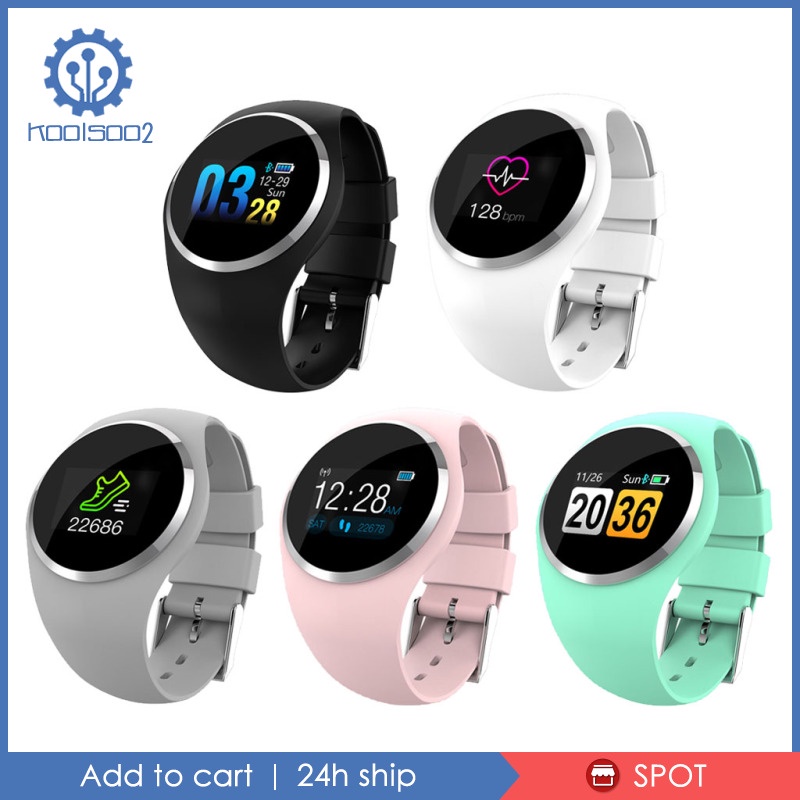 [KOOLSOO2]Smart Watch Fitness Tracker Bracelet Heart Rate Monitor Wristband IP67