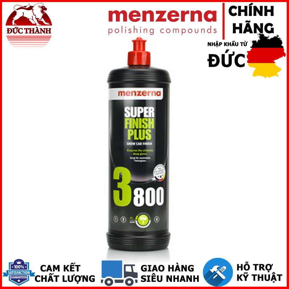 Dung dịch đánh bóng bước 3 cao cấp Menzerna Super Finish Plus 3800 1 lít ducthanhauto