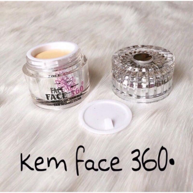 KEM FACE 360 DƯỠNG TRẮNG ỬNG HỒNG