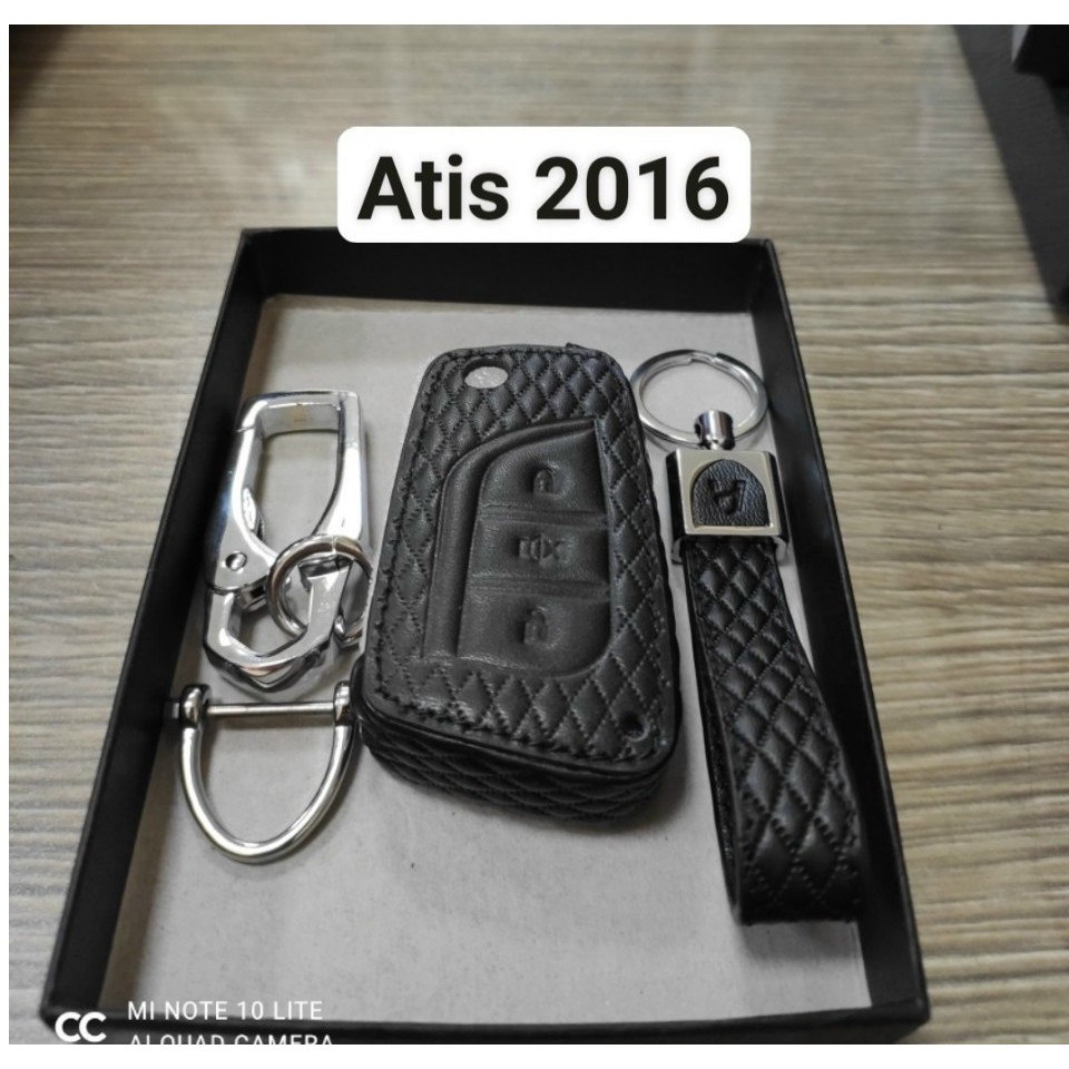 Bao Da Chìa Khóa Toyota Altis 2016-2018 Mẫu Vân Xịn cao Cấp