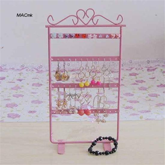 Giá Treo Bông Tai Bằng Kim Loại 48 Lỗ Mac1 Tiện Dụng