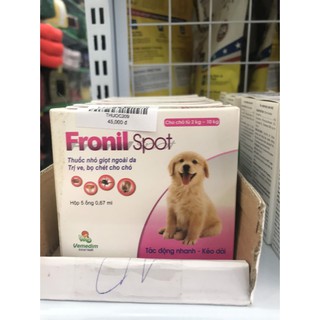 Thuốc trị ve FRONIL Spot (nhỏ giọt lên da)