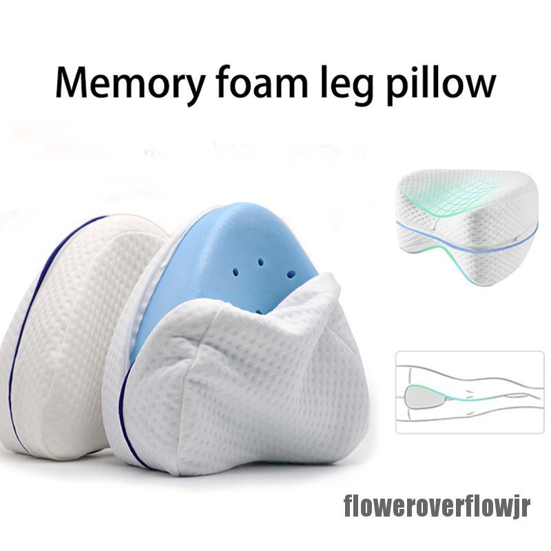 FJRVN Body memory cotton leg pillow home sleep sciatica hip pain relief thigh leg pad