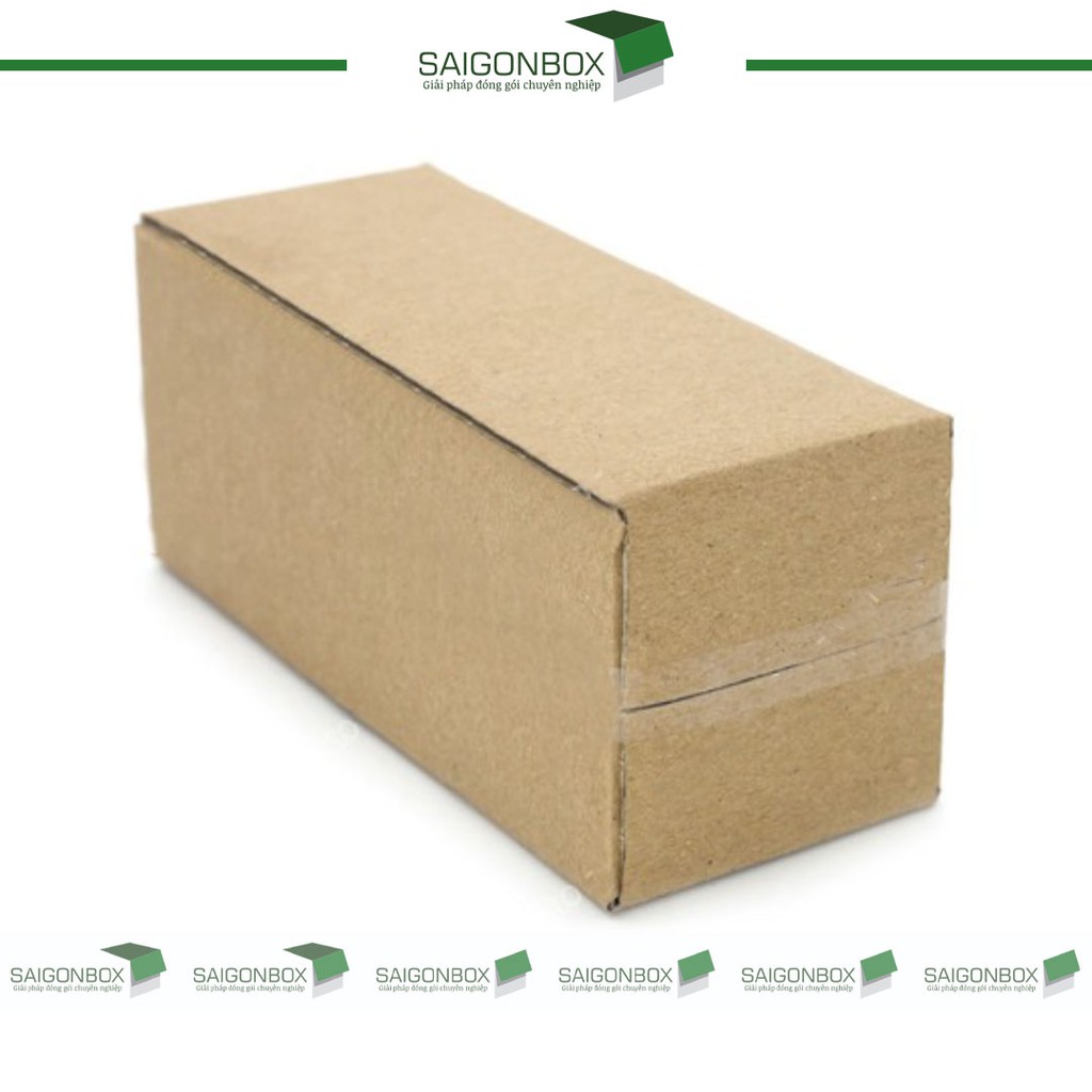 Combo 100 thùng hộp carton size 7x7x17 cm để đóng gói hàng hóa