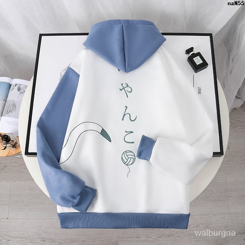 Áo Khoác Hoodie Vải Lông Cừu In Hình Cá Mập Phong Cách Nhật Bản Thời Trang Thu Đông Cho Nam