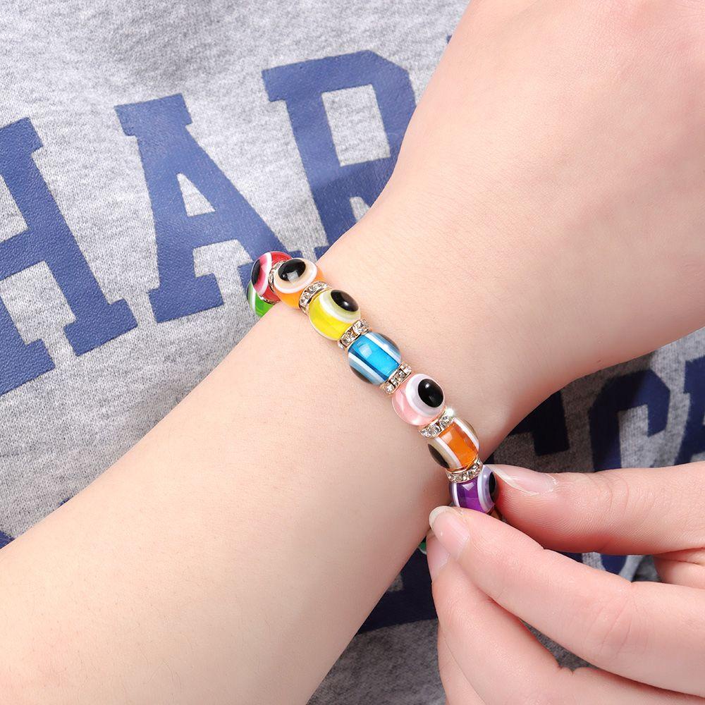 Vòng Tay Chuỗi Hạt May Mắn Phong Cách Bohemian Thời Trang