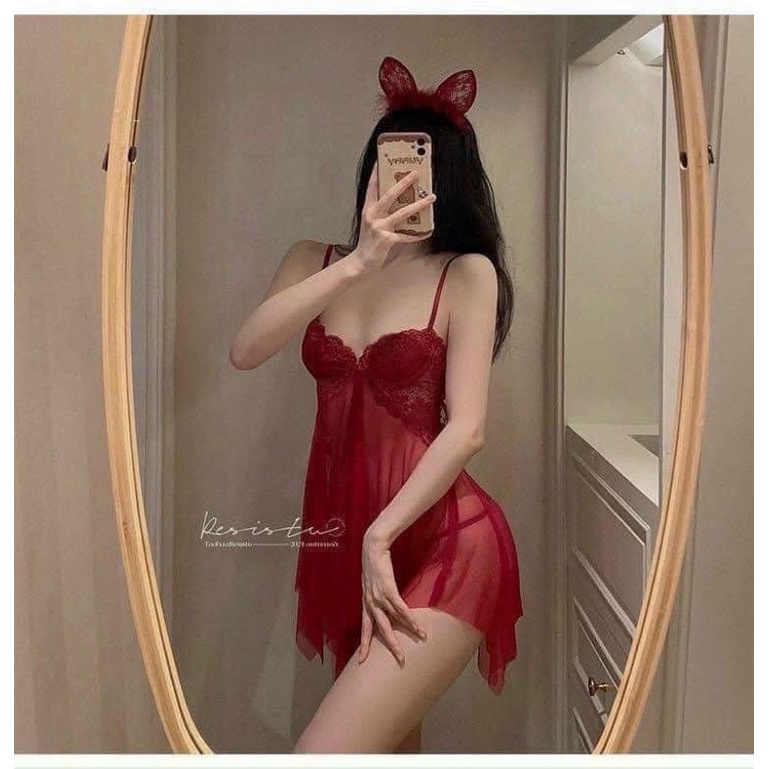 Váy ngủ sexy,đầm ngủ 2 dây có gọng nâng siêu sexy gợi cảm mẫu hot 2022