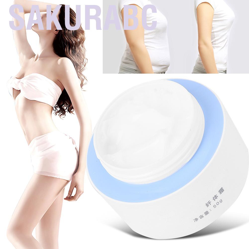 Sakurabc Body Slimming Cream Fat Burning Lose Weight Anti Cellulite Shaping Firming 50g