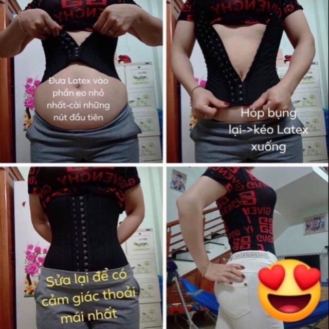 (Chuyên sỉ ITALY) 25G ĐAI LATEX 25 XƯƠNG 25CM GIẢM MỠ TẠO ĐƯỜNG CONG