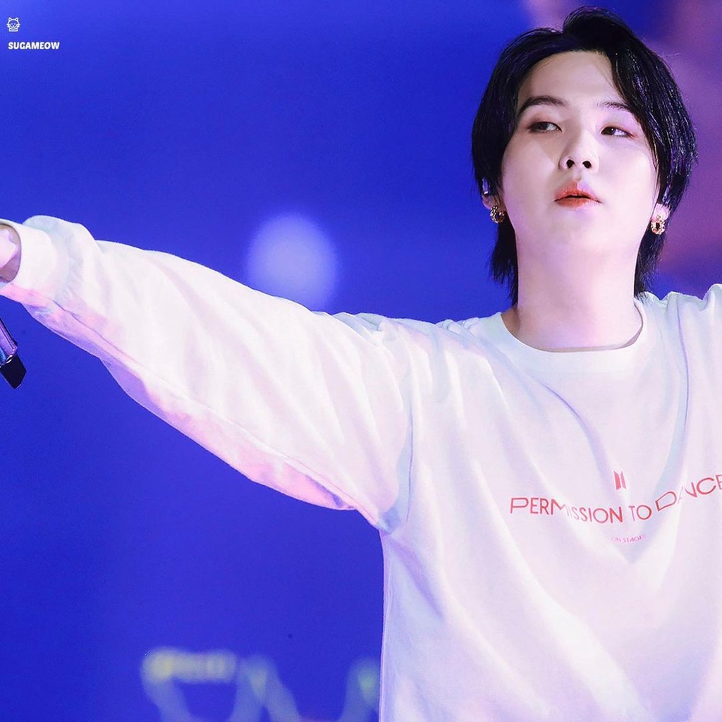 CHÍNH HÃNG KHUYÊN TAI INES JUSTLOVER SUGA BTS