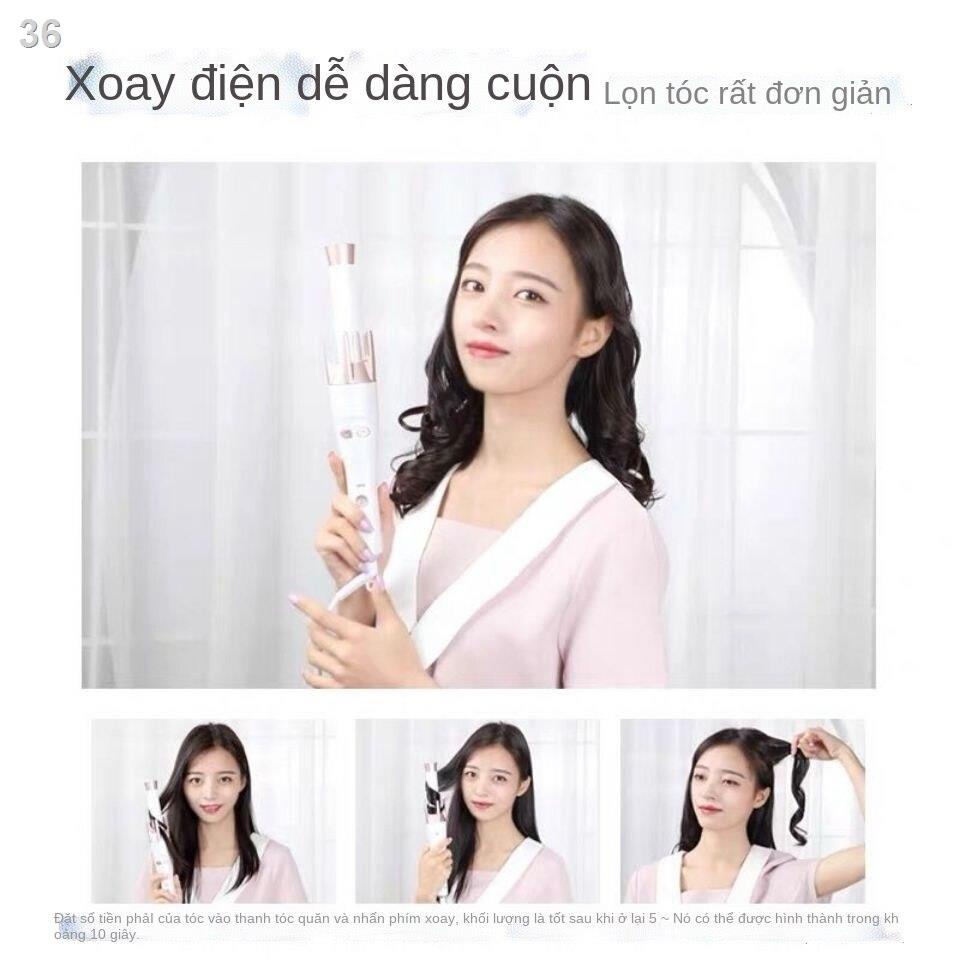 Máy Uốn Tóc Làm Xoăn Xoay Tự Động 360 💗Độ Hàng Chính Hãng Bảo Hành 6 Tháng.💗Tặng 1 Gương Mini