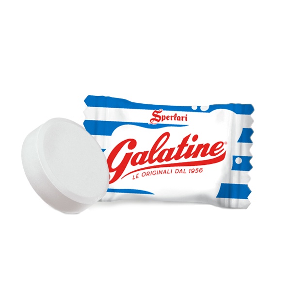 Kẹo sữa viên nguyên chất nén Galatine nhập khẩu Ý 100g