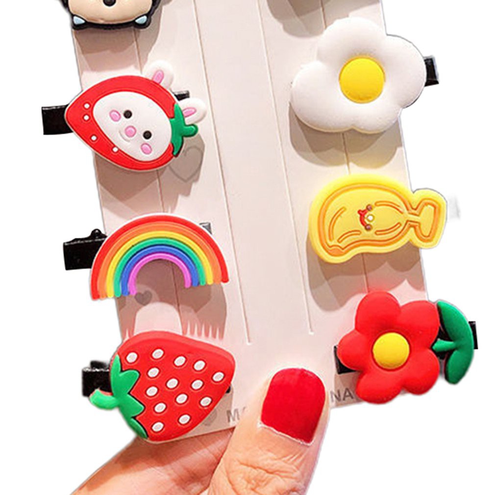 10 Kẹp tóc mỏ vịt xinh xắn ngọt ngào cho bé gái