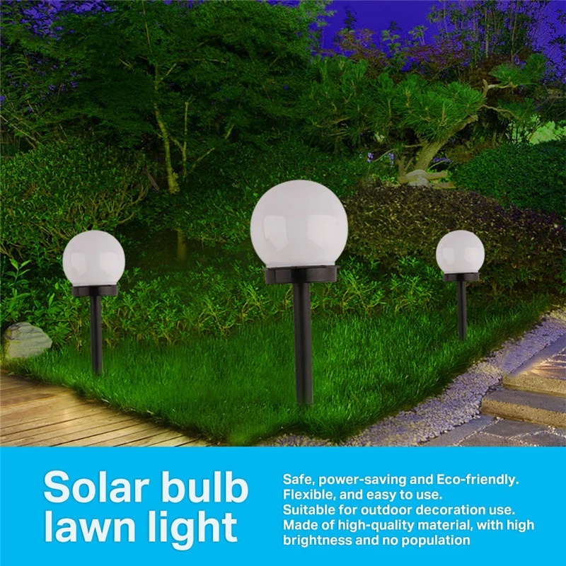 Đèn led năng lượng mặt trời chống thấm nước trang trí bãi cỏ sân vườn