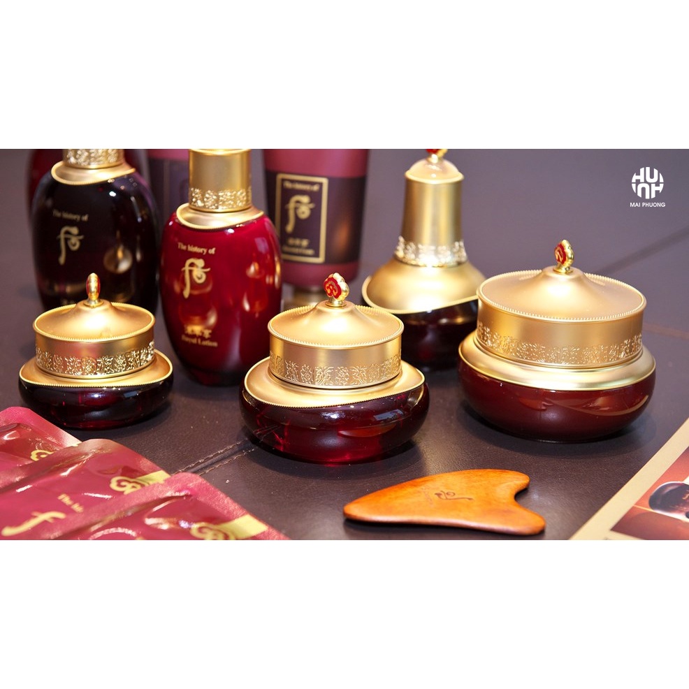 Combo 10 Gói tinh chất whoo đỏ Red Wild Ginseng Facial Oil