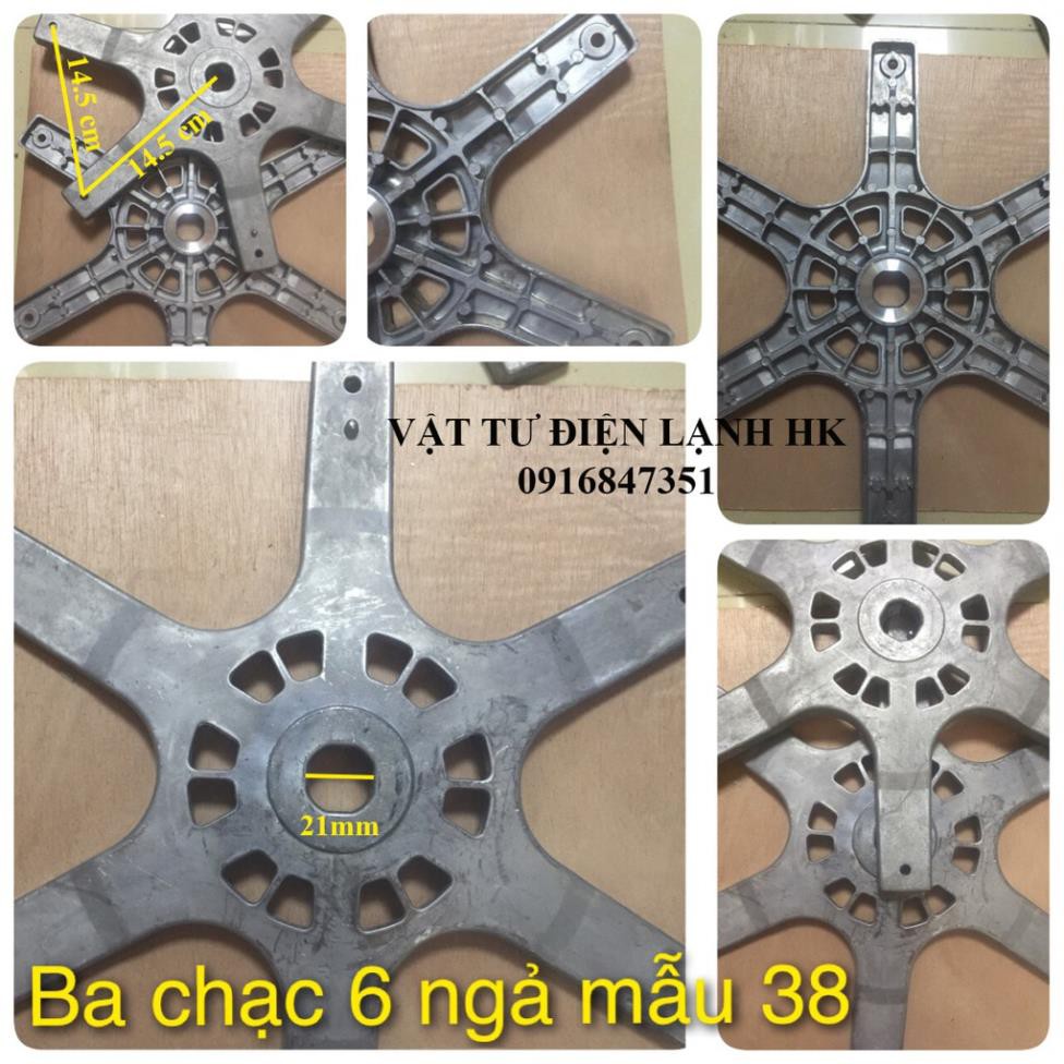 Chảng sáu ngả Máy Giặt các mẫu 35-38, Ba Chạc 6 Ngã - càng trục máy giặt