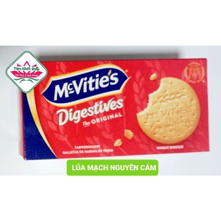 Hộp 250 gr Bánh quy lúa mì nguyên cám ít béo McVities Digestive