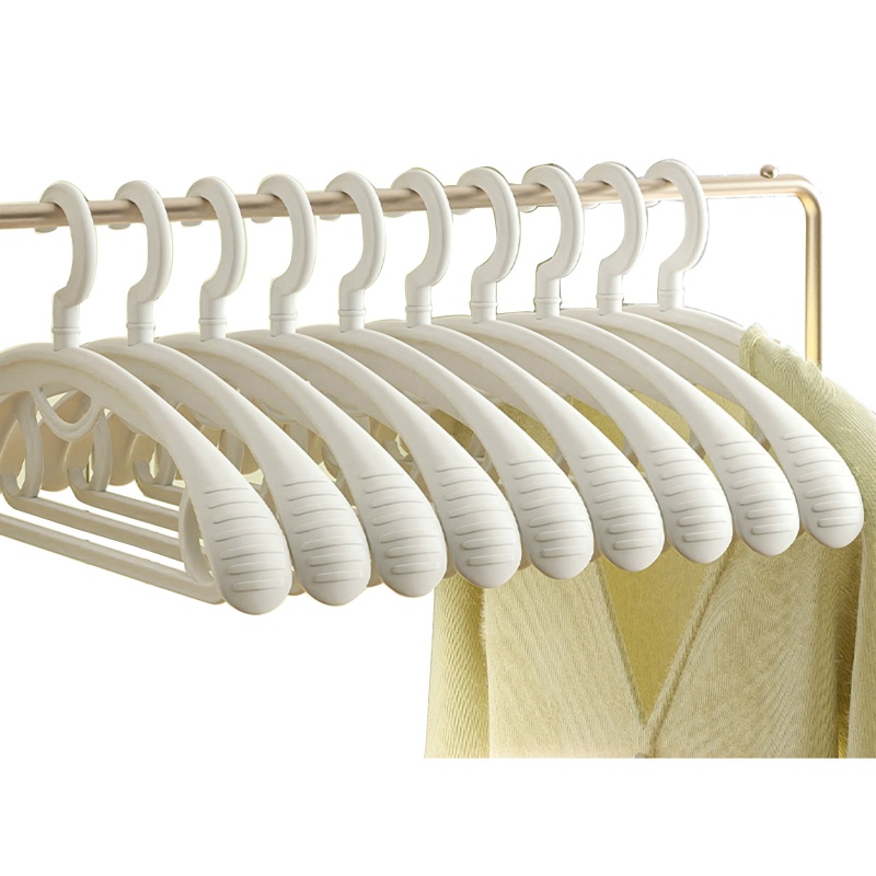 Set 10 Móc Nhựa Phơi Quần Áo Chống Trượt Tiện Lợi