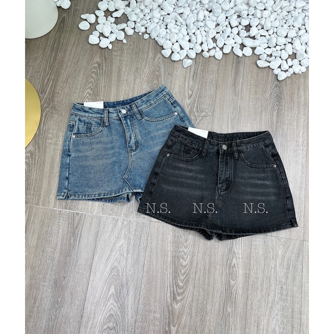 QUẦN GIẢ VÁY JEANS NGẮN NỮ BASIC QUẢNG CHÂU LOẠI 1 MS24991 (G1-6)