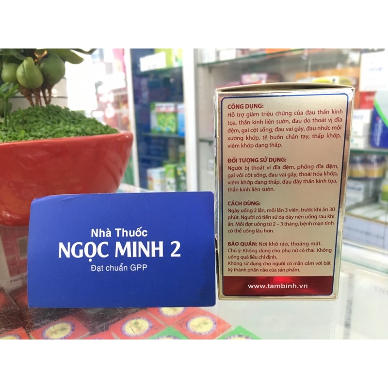 ✅ [Chính Hãng] Thấp Diệu Nang Tâm Bình phong tê thấp-thấp khớp