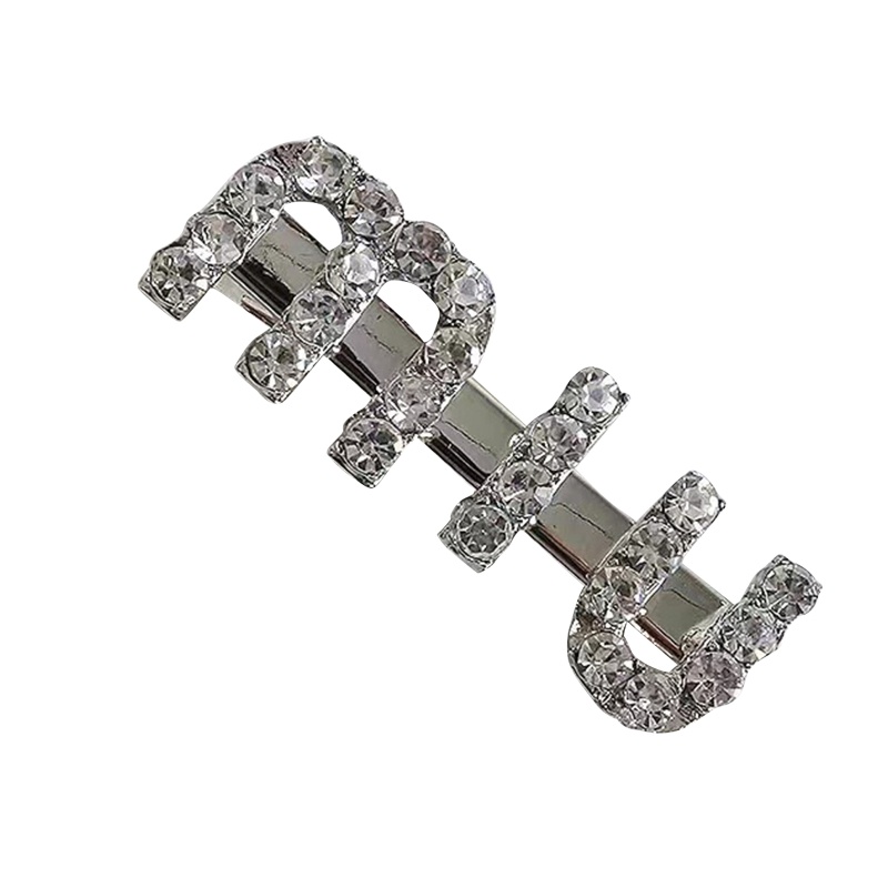 Kẹp Tóc Kim Loại Hình Chữ YOUYO Thời Trang Nữ