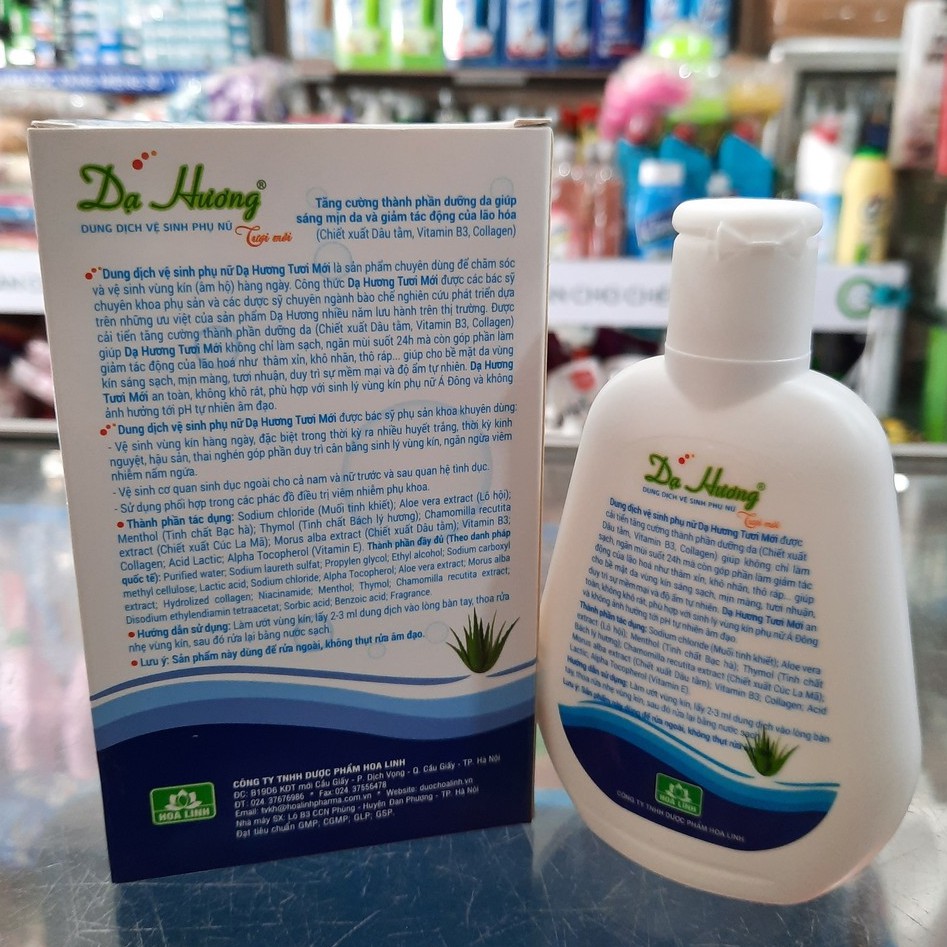 Dung dịch vệ sinh phụ nữ Dạ Hương 100ml