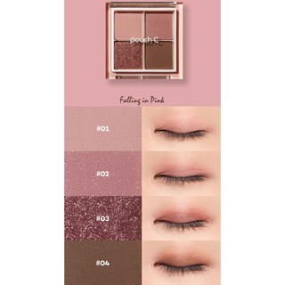 Bảng phấn mắt 4 ô PEACH C Eyeshadow Palette