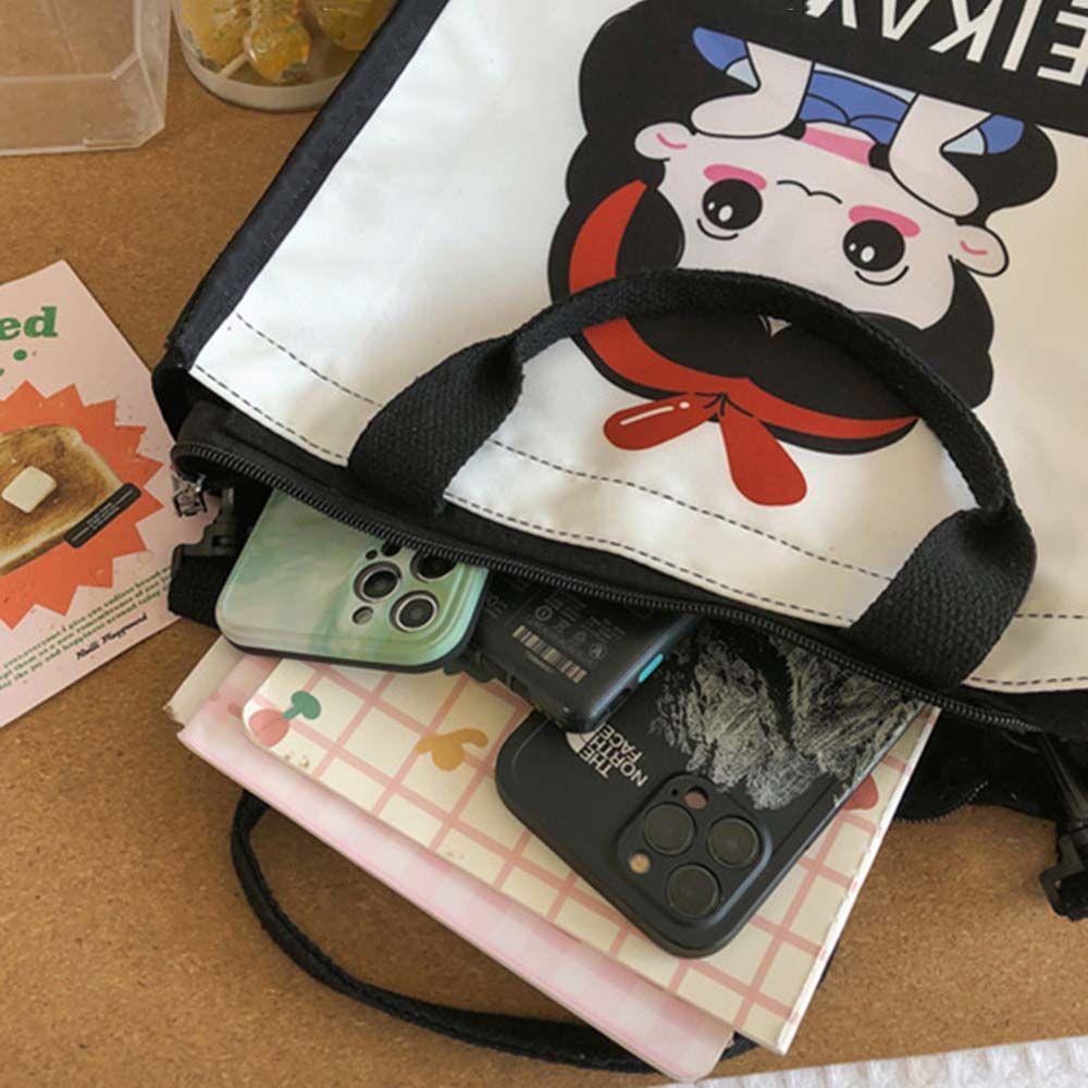 Túi vải Đa Năng Họa Tiết Hoạt Hình Đáng Yêu