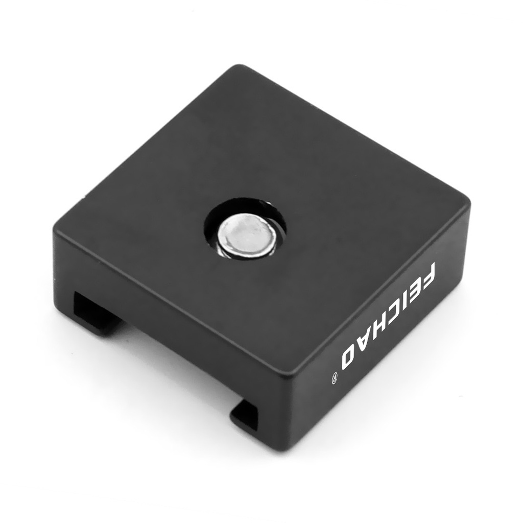 Đế gắn máy ảnh bằng hợp kim nhôm với ốc vít 1/4&quot; cho đèn LED/máy ảnh