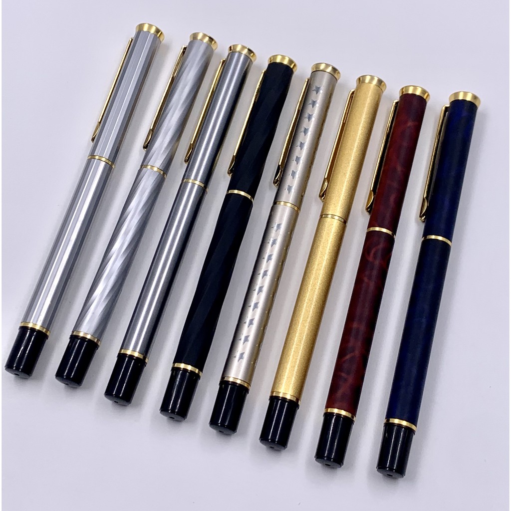 Bút máy cổ Quý Quan 875D, mua kèm ống mực, bút bi, bút máy, làm quà tặng hoặc sưu tầm bút.