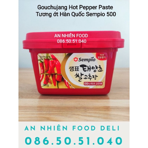 Tương Ớt Gochujang Hàn Quốc Sempio hộp 500Gram