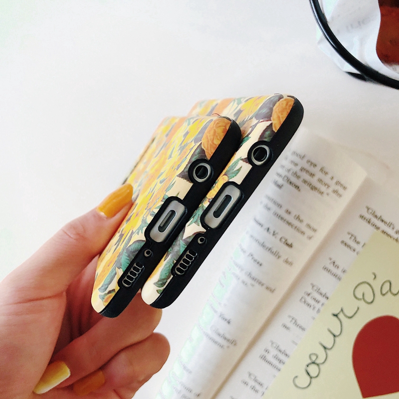 Ốp điện thoại họa tiết hoa cho Samsung Galaxy S10 S9 S8 Plus Note 8 9 | BigBuy360 - bigbuy360.vn