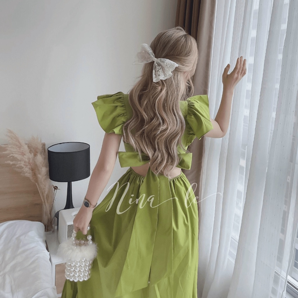 (FREE SHIP) ĐẦM MAXI THẦN TIÊN TỈ TỈ CHẤT LỤA CÓ MÚT NGỰC THẢ DÁNG CỰC XINH HHP