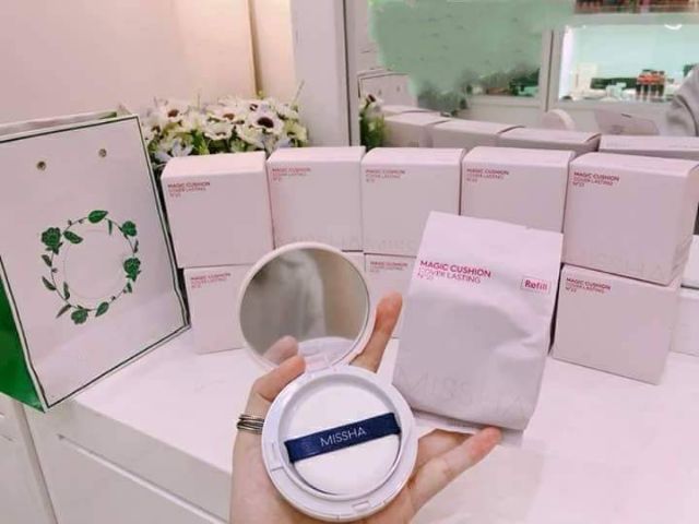 [Set 2 Lõi] Phấn Nước Che Phủ Tốt, Lâu Trôi Missha Magic Cushion Cover Lasting SPF50+ PA+++