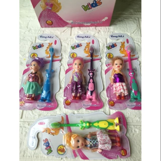 Bàn chải đánh răng Thái Lan cho bé( mua 1 tăng 1)