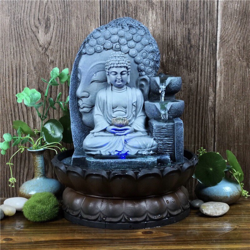(TỔNG HỢP) Thác nước phong thuỷ mẫu xám mới ♥️ĐỔI TRẢ MIỄN PHÍ NẾU BỂ VỠ♥️