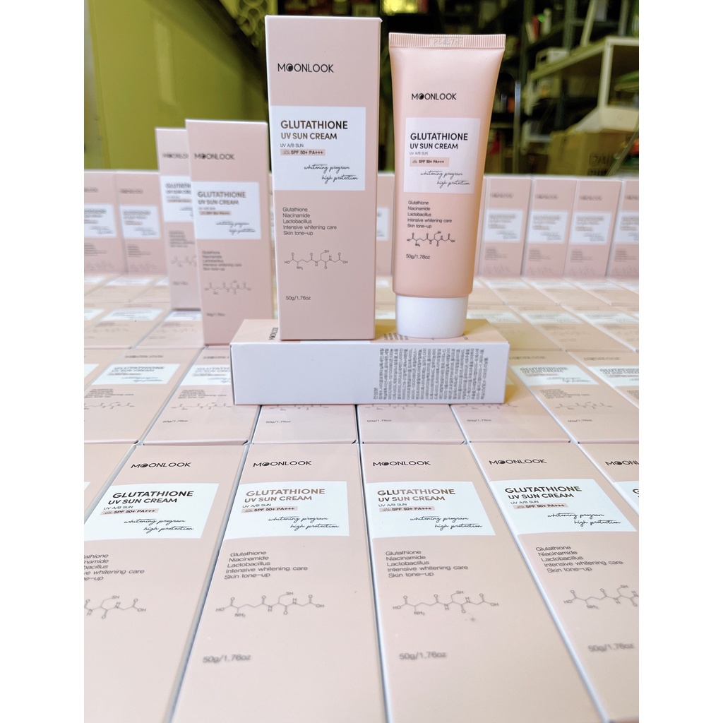 Kem Chống Nắng Moonlook - Dưỡng Trắng, Nâng Tone, Chống Nắng Tối Ưu Với Chỉ Số Spf 50+ Pa+++