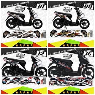Sticker dán trang trí xe Beat Street 2016-2019 / Old Beat Street / Honda ICON i 6