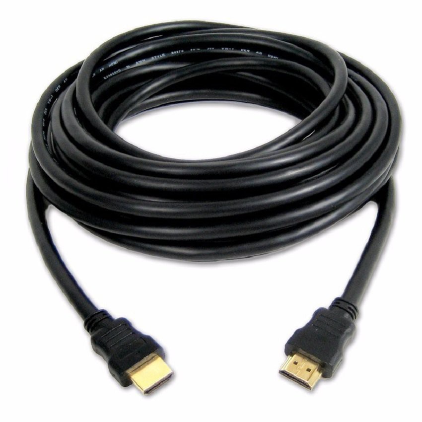 Cáp Hdmi Tròn Đen dài 10M - 15M - 20M 4k hàng xịn