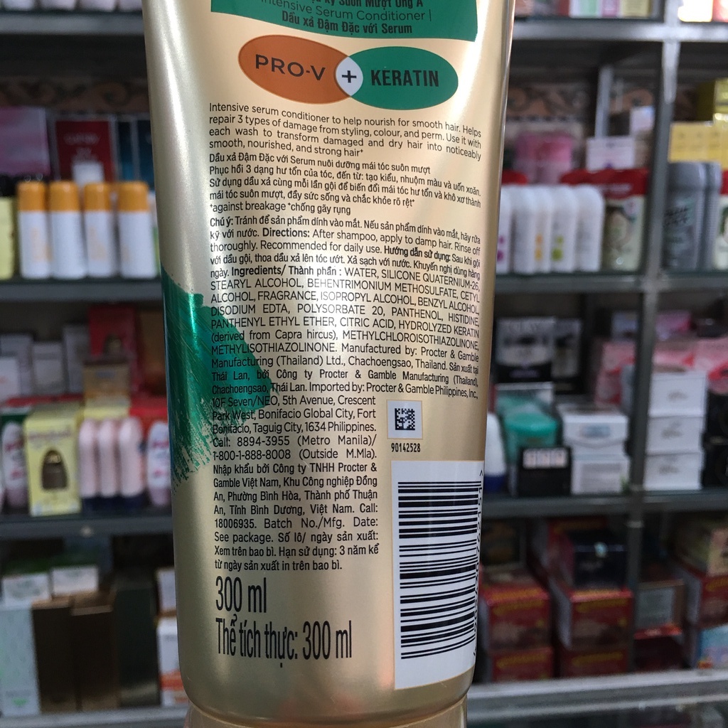 Kem xả Pantene Pro - V Keratin 3 Phút Diệu Kỳ 300ml