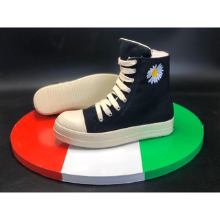 (XỊN) Giày Rick Owens hoa cúc fullbox
