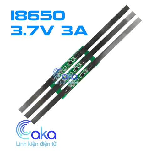 Mạch bảo vệ pin 1S 3.7V 3A có bấm kẽm sẵn