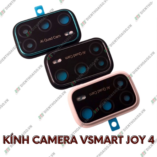 Kính camera vsmart joy 4 kèm keo dán