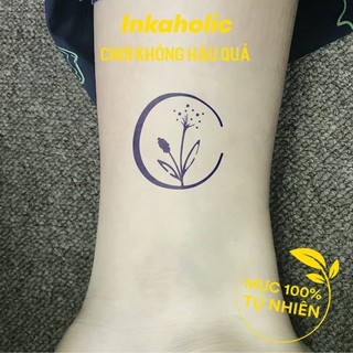 💛 [Chủ đề Hoa Lá] 🌹 Hình xăm tạm thời Inkaholic 15 ngày, mực xăm 100% thành phần tự nhiên và chống nước
