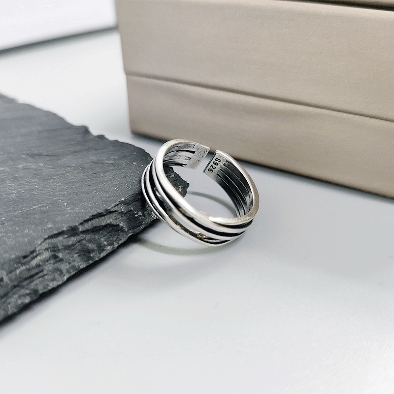 Nhẫn Nam Phong Cách Hip hop Cổ Điển Cá Tính