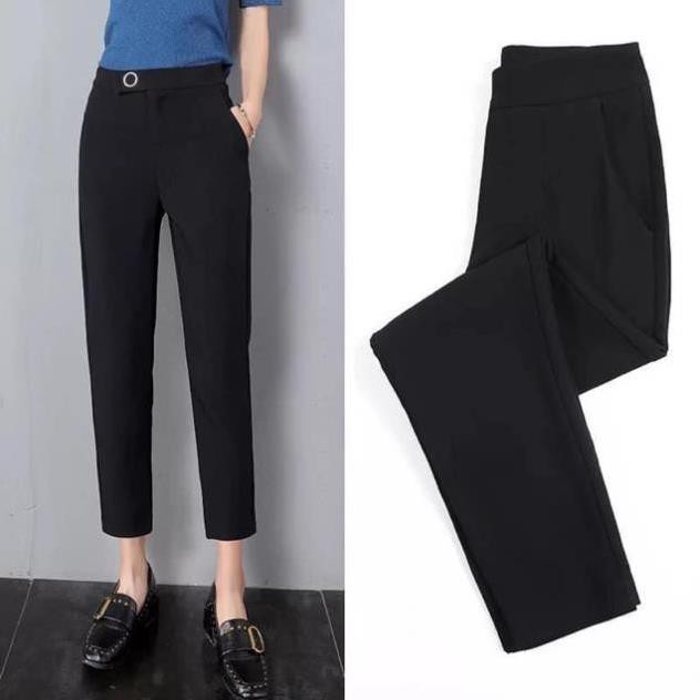 HOT- Quần baggy nữ phối oze siêu đẹp