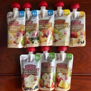 Hoa quả nghiền cho bé tập ăn dặm của hãng Heinz