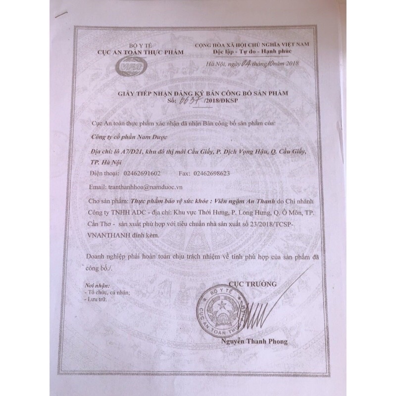 Kẹo ngậm ho An Thanh - giảm đau rát họng, khàn tiếng, ho -Vỉ 4v