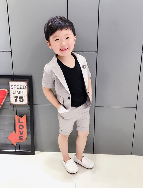 BỘ VEST CHO BÉ TRAI